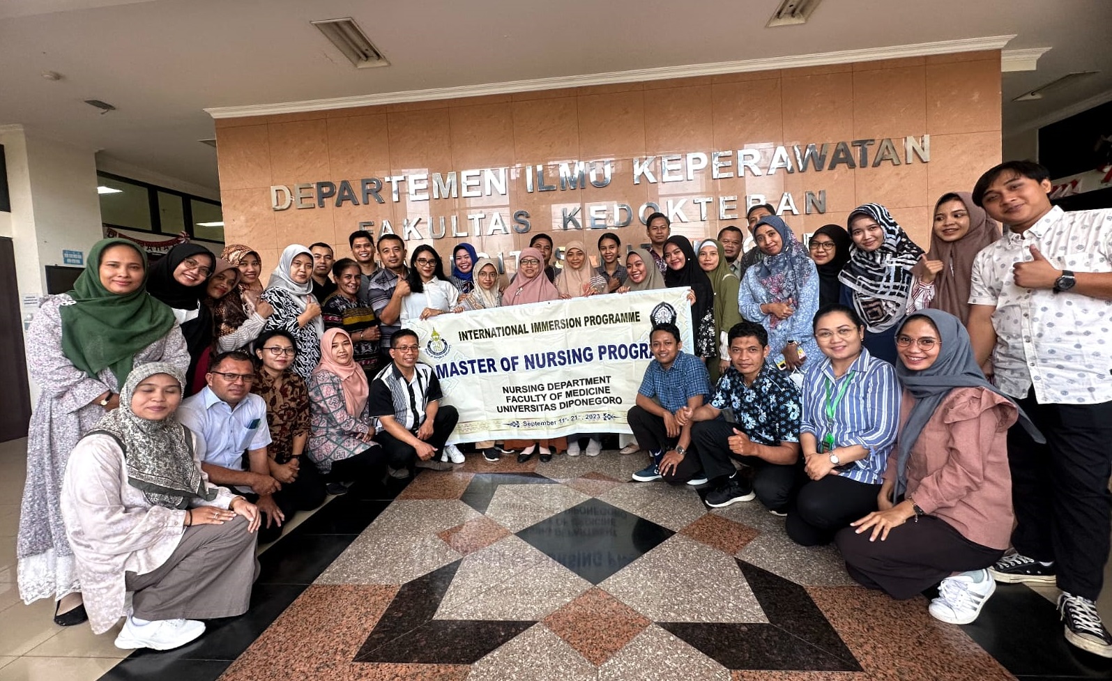 Mahasiswa Undip Ikuti International Immersion Program di Thailand